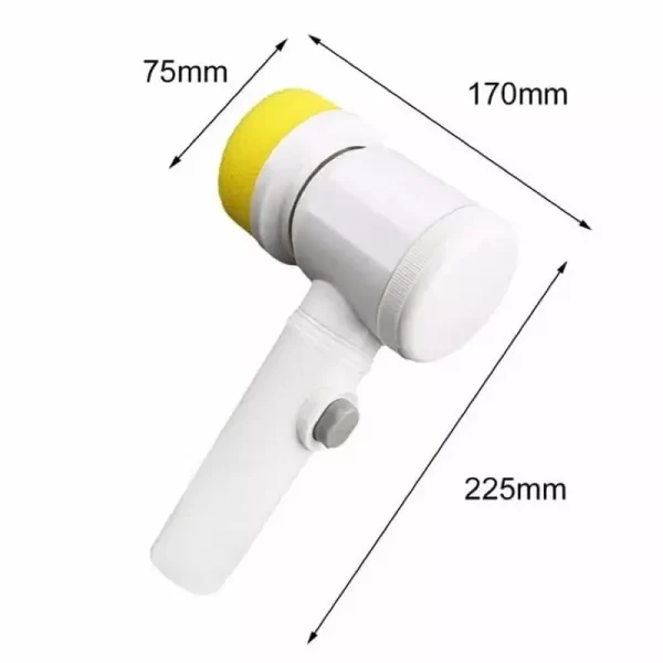 Escova Elétrica de Limpeza 5 em 1 Sem Fio Limpador Multiuso Pratico - Image 4