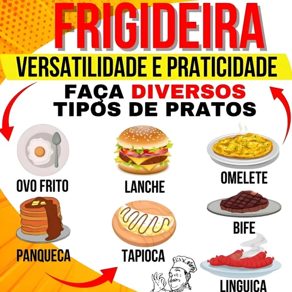 Frigideira Antiaderente com 3 Divisórias - Image 2