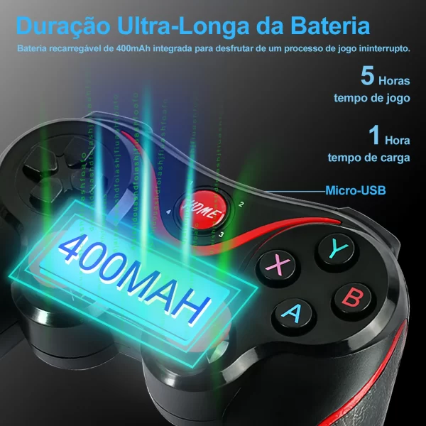 Controle gamer Bluetooth X3 - Image 2