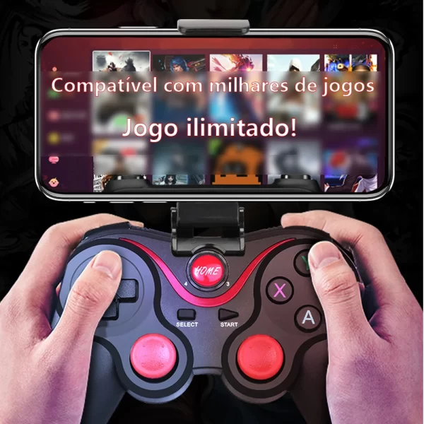 Controle gamer Bluetooth X3 - Image 8